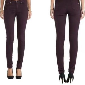 Rag & Bone Wine Stretch Jeans